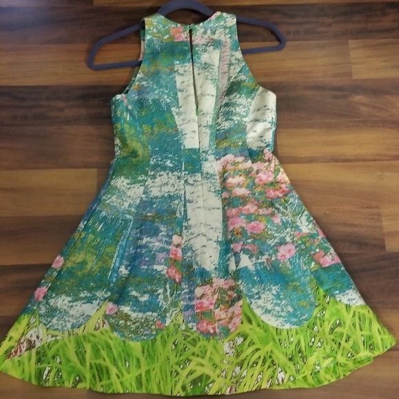 Tracy Reese Monet Garden style Impressionist dress - Picture 6 of 11